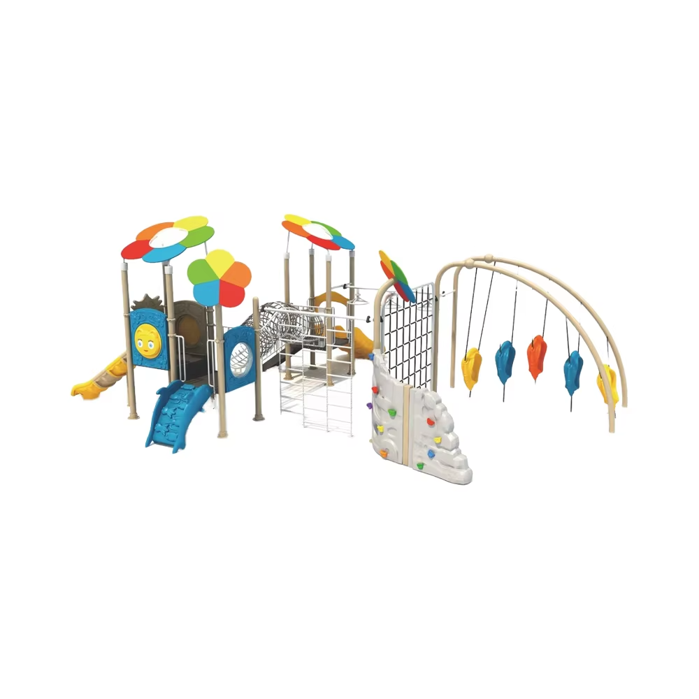 Kids Outdoor Jungle Gym With Slide - Parque infantil al aire libre para