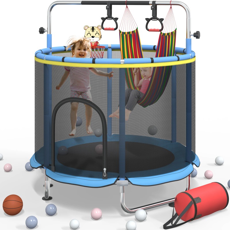 Kids Outdoor Hammock Swing - Trampolín para Niños Pequeños de 5
