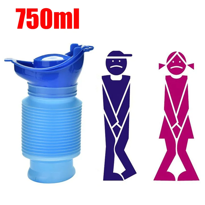 Kids Outdoor Urinal - Urinario portátil retráctil para adultos, orinal