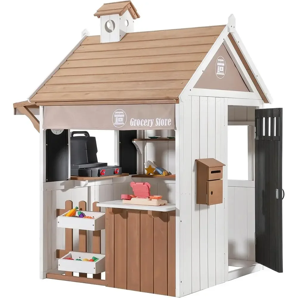 Kids Outdoor Chalkboard - Casa de juegos para niños 2