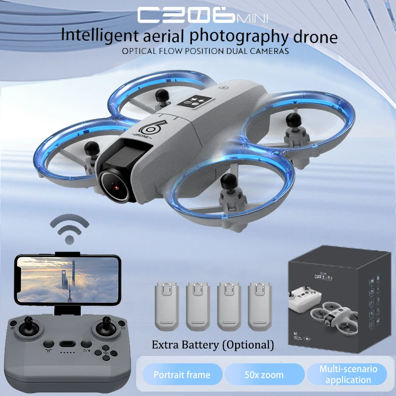 Kids Outdoor Play Equipment - CZ06 Mini RC Quadcopter Drone -