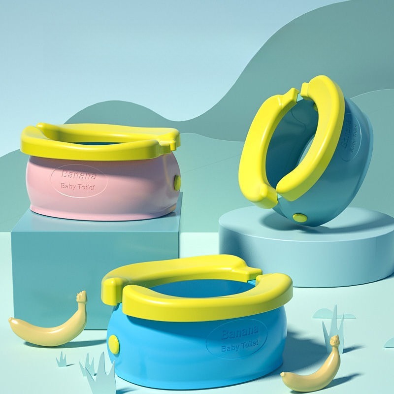 Kids Outdoor Urinal - Orinal de viaje plegable para niños,