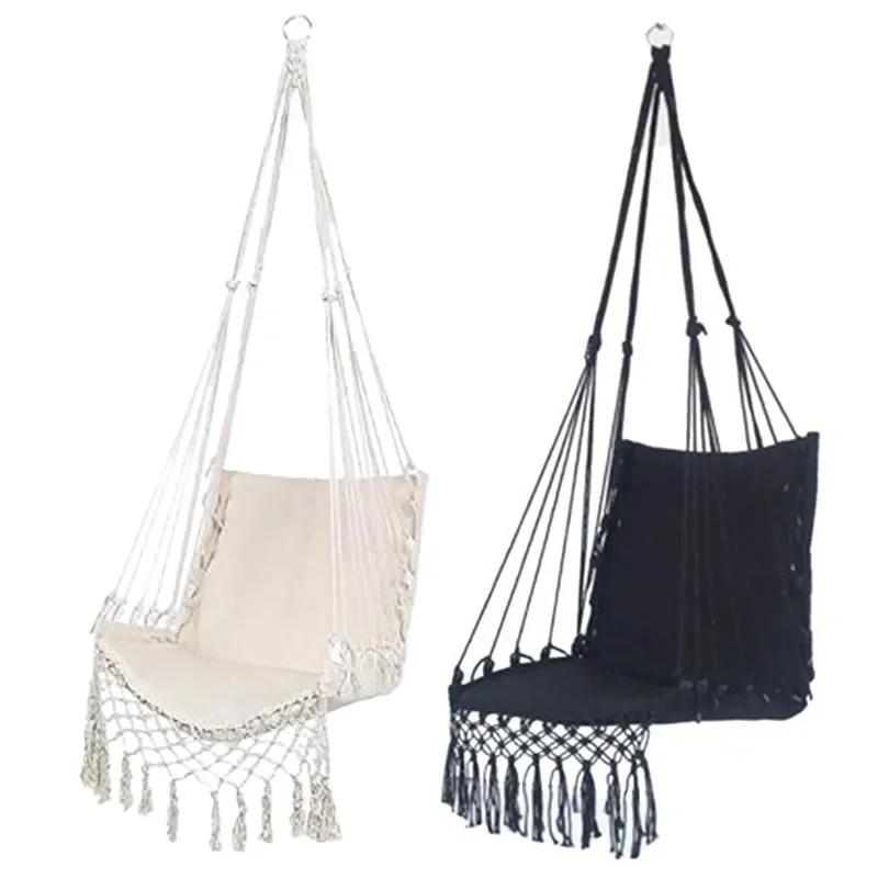Kids Outdoor Hammock Swing - Hamaca para interior y exterior, columpio,