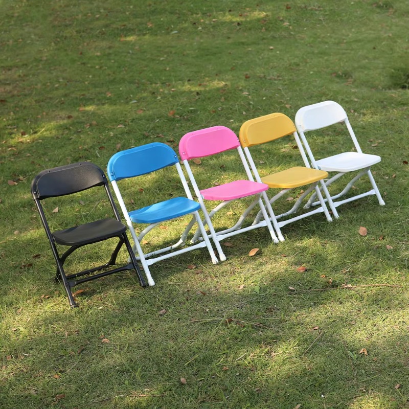 Kids Outdoor Chair - Silla Plegable de Acero y Plástico