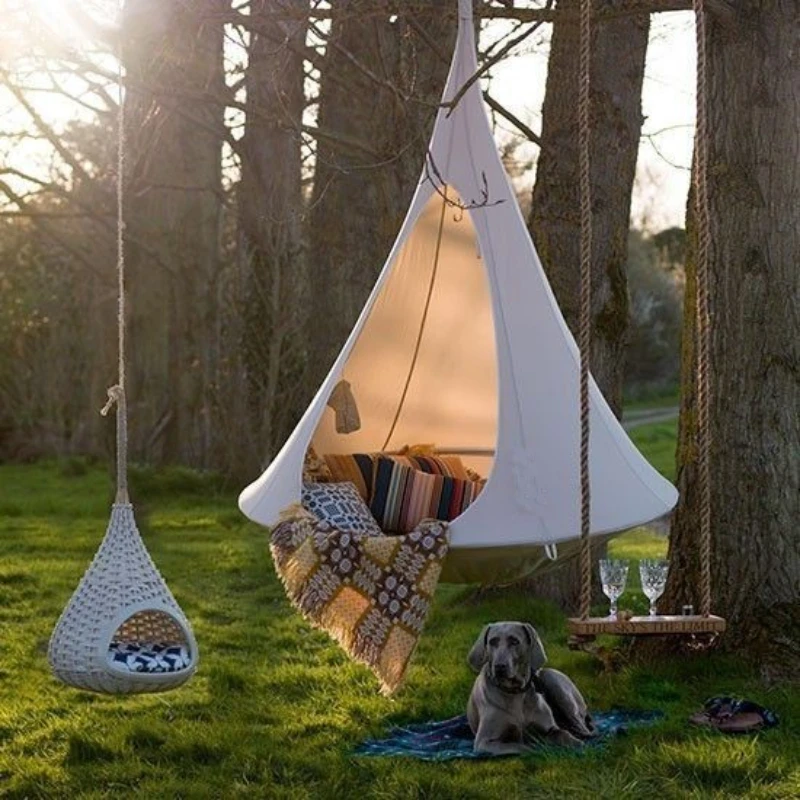 Kids Outdoor Chair - Columpio para niños, hamaca para jardín