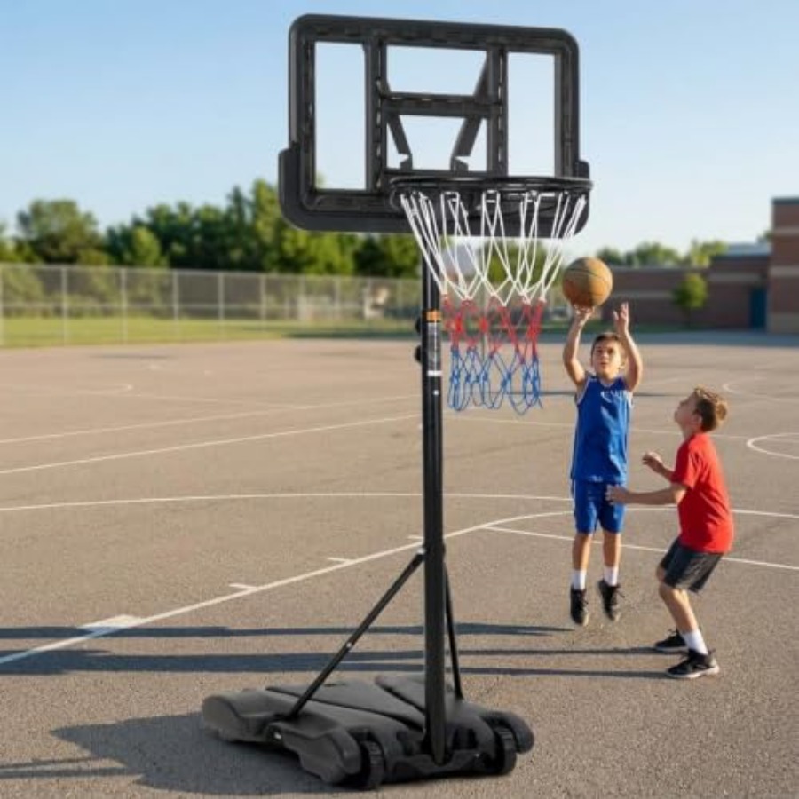 Basketball Hoop Outdoor - Canasta de baloncesto para niños, para