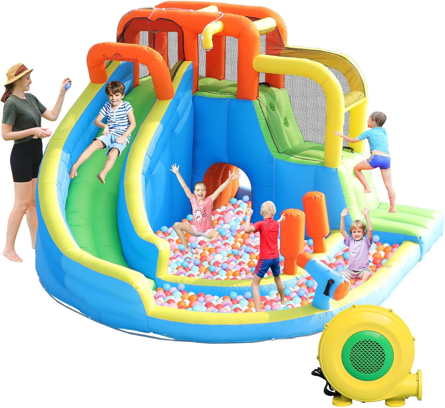 Tobogán Acuático Inflable para - Kids Outdoor House reseña y precio
