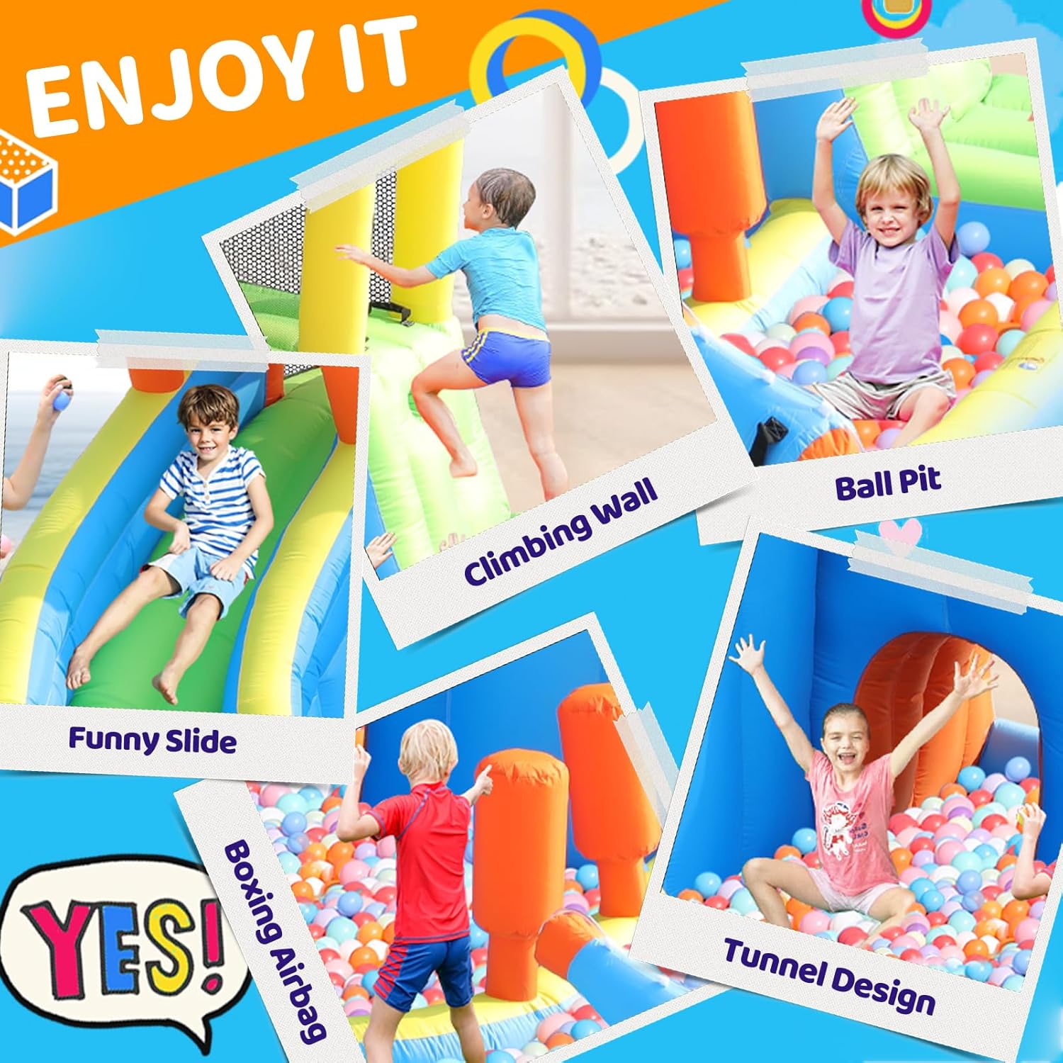 Tobogán Acuático Inflable para - Kids Outdoor House reseña y precio
