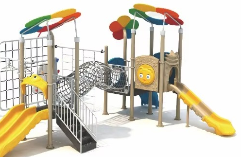 Parque infantil al aire libre  - Kids Outdoor Jungle Gym With Slide reseña y precio