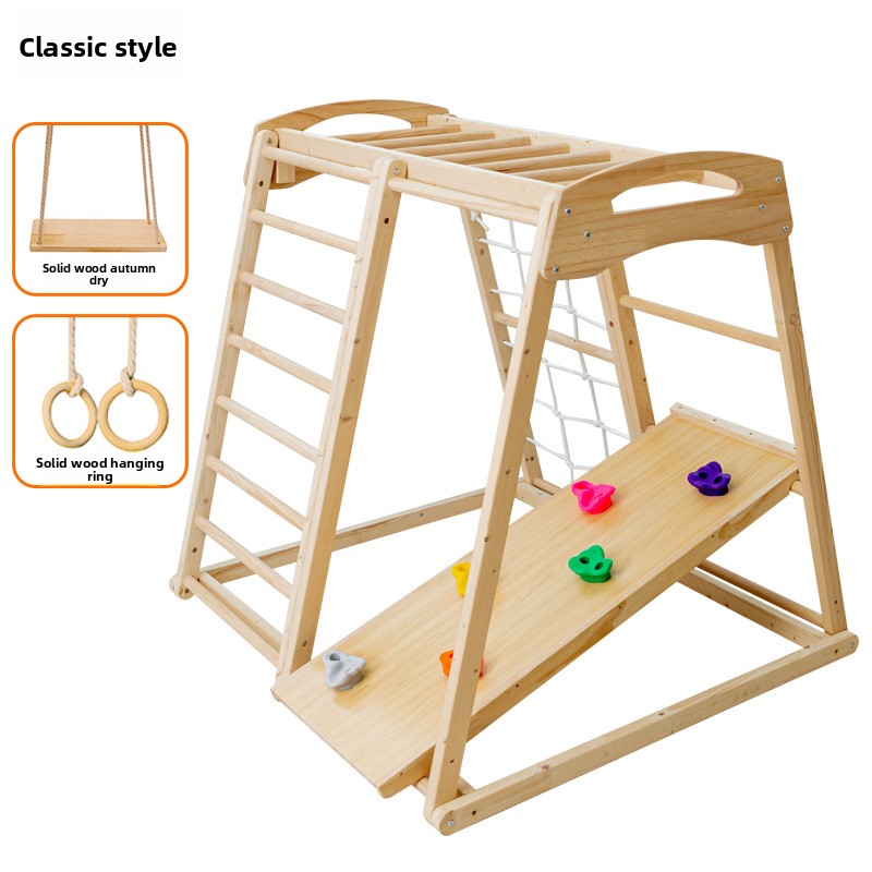 Jungle Gym niños al aire libre - Kids Outdoor Jungle Gym With Slide reseña y precio