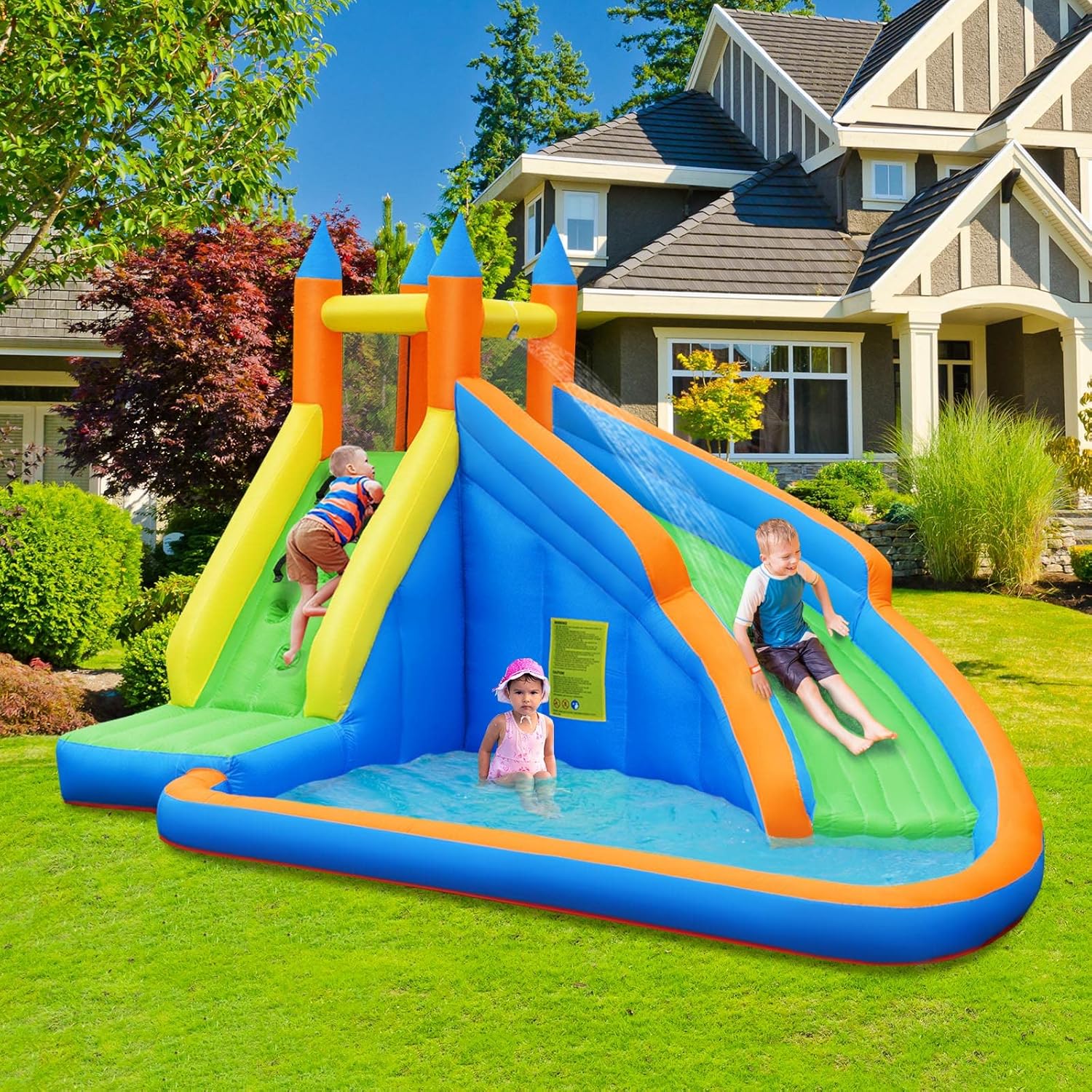 Parque Acuático Inflable Gigan - Kids Outdoor House reseña y precio