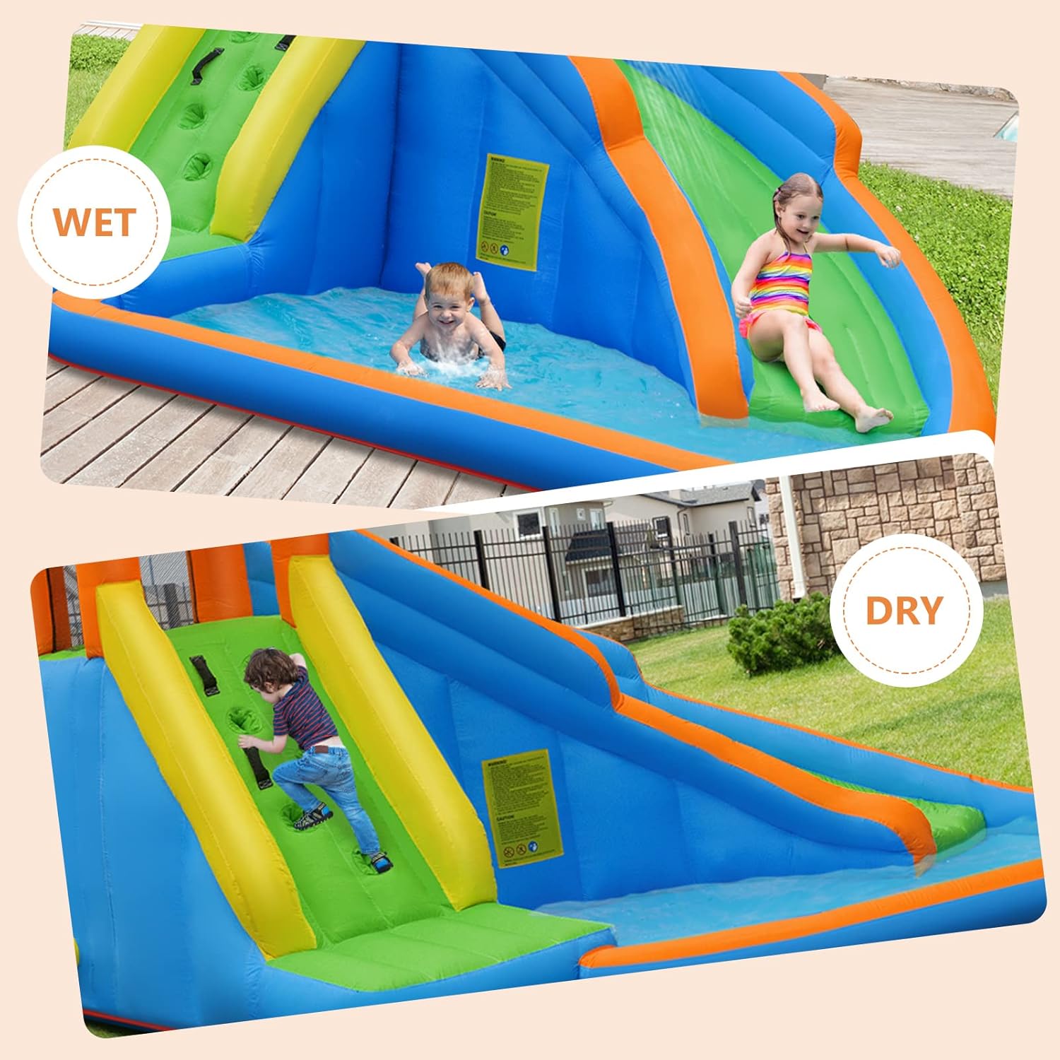 Parque Acuático Inflable Gigan - Kids Outdoor House reseña y precio