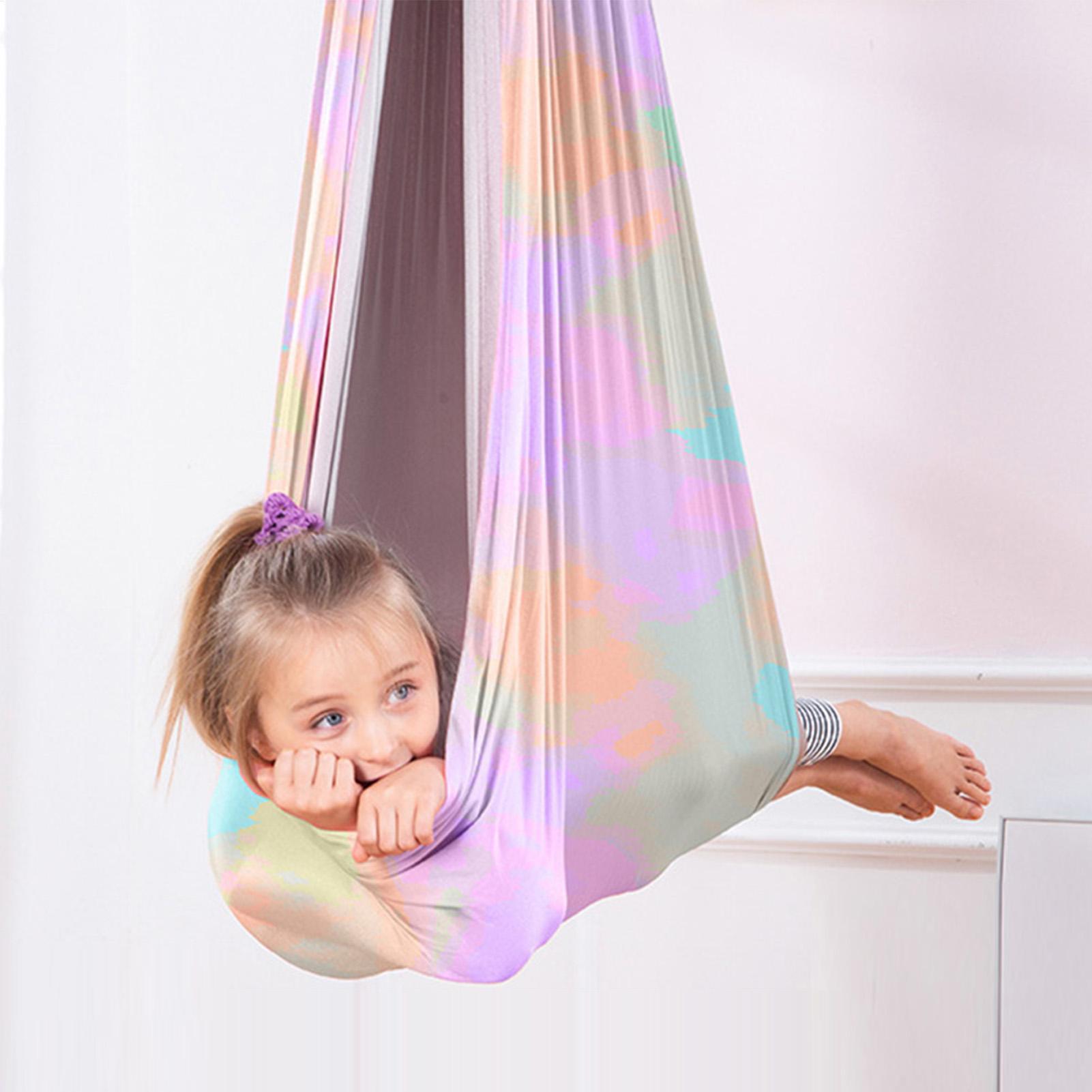 Columpio para niños, silla de  - Kids Outdoor Hammock Swing reseña y precio