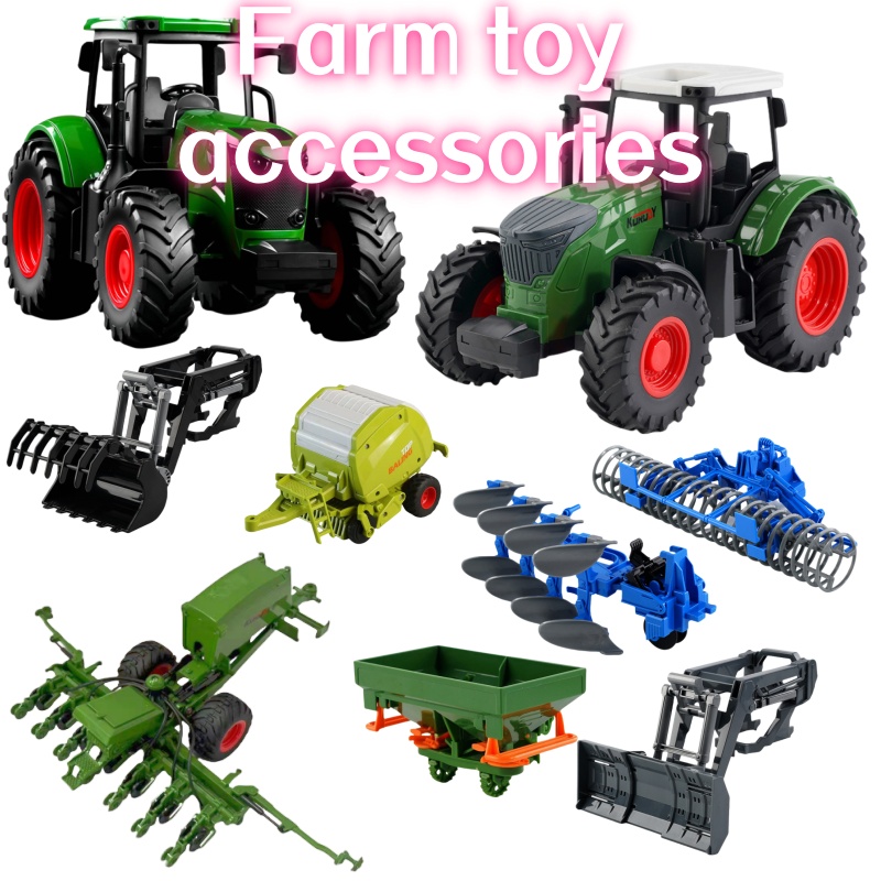 Tractor Agrícola Inercial 1:24 - Kids Outdoor Play Equipment reseña y precio