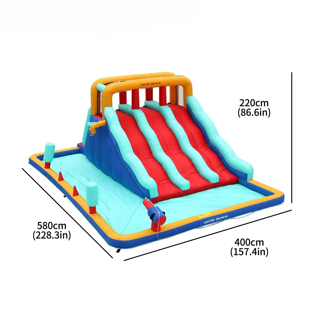 Castillo inflable al aire libr - Kids Outdoor House reseña y precio