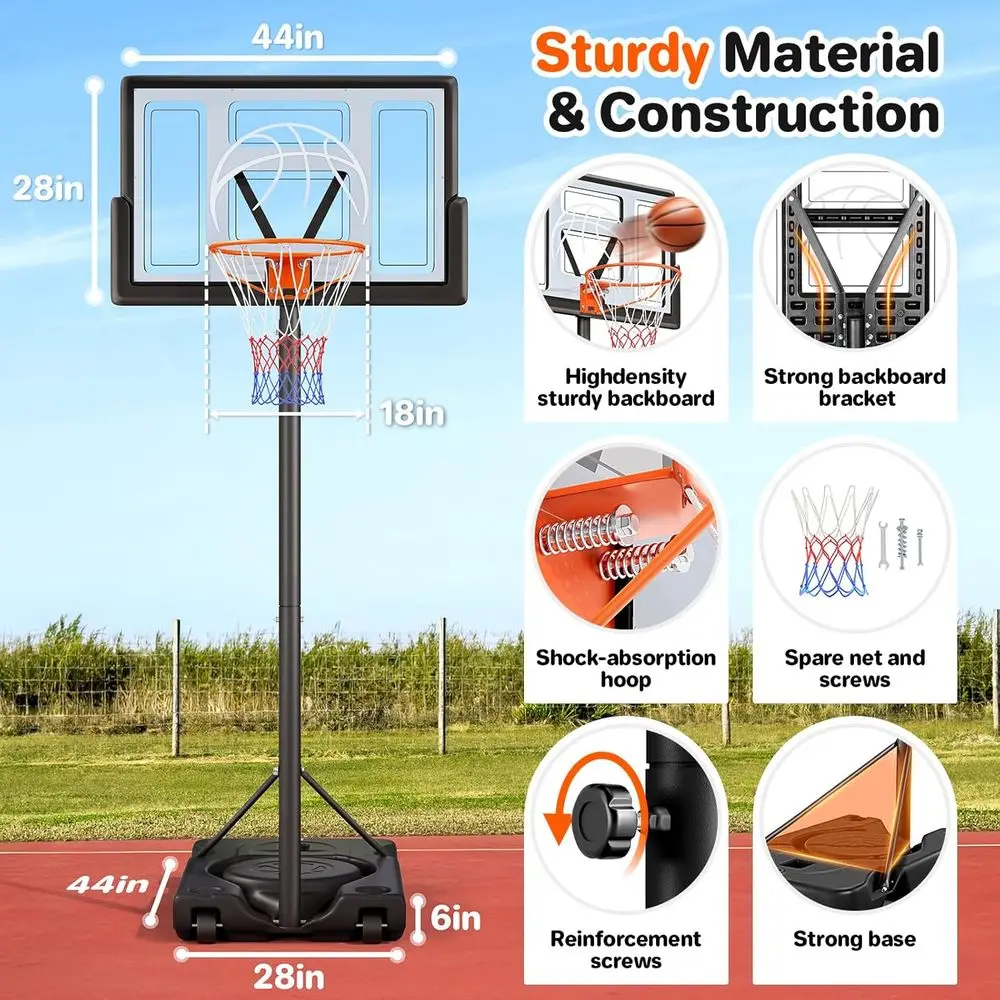 Sistema de Aro de Baloncesto P - Basketball Hoop Outdoor reseña y precio