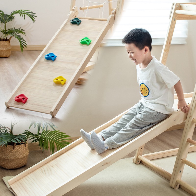 Estructura de Juego Infantil p - Kids Outdoor Jungle Gym With Slide reseña y precio