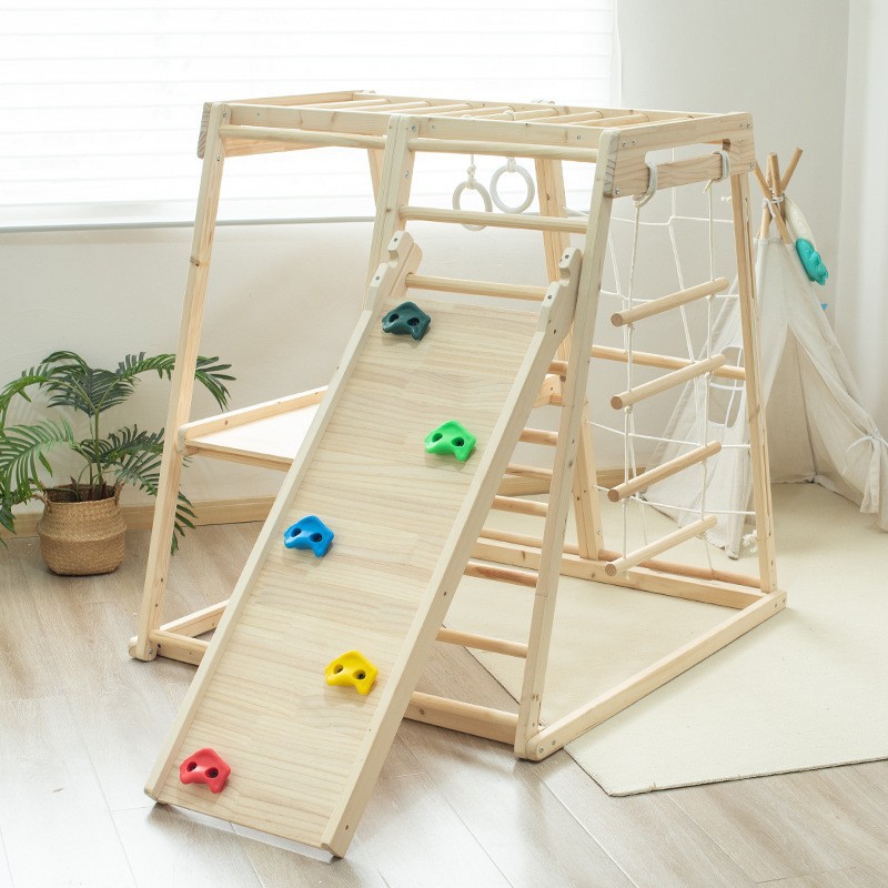 Estructura de Juego Infantil p - Kids Outdoor Jungle Gym With Slide reseña y precio