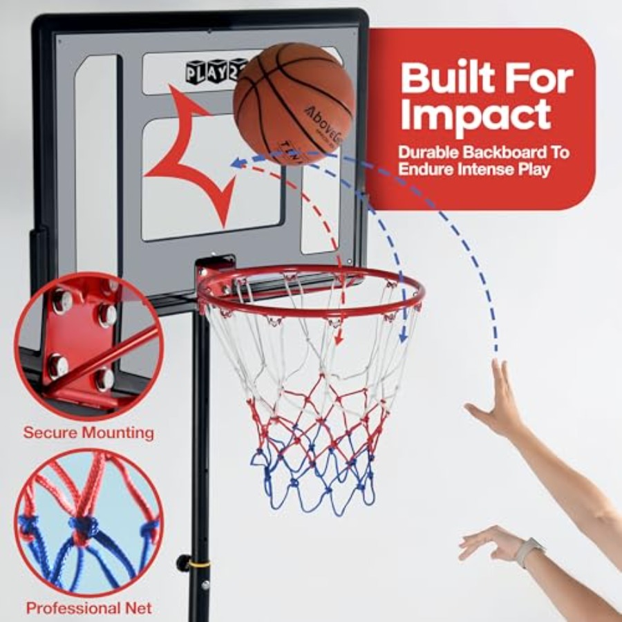 Aro de baloncesto para niños p - Basketball Hoop Outdoor reseña y precio