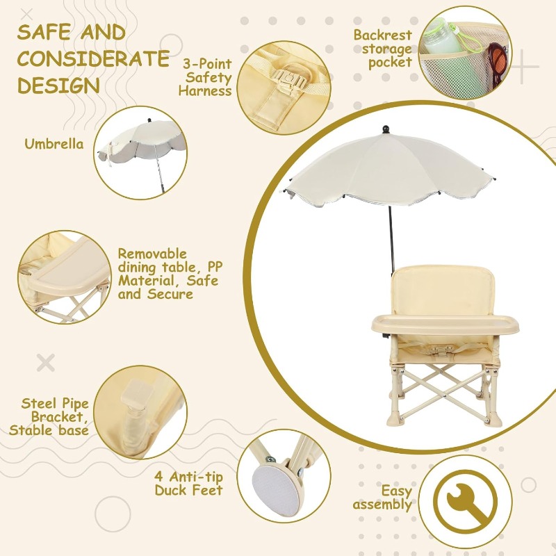Silla de Playa Plegable para B - Kids Outdoor Chair reseña y precio