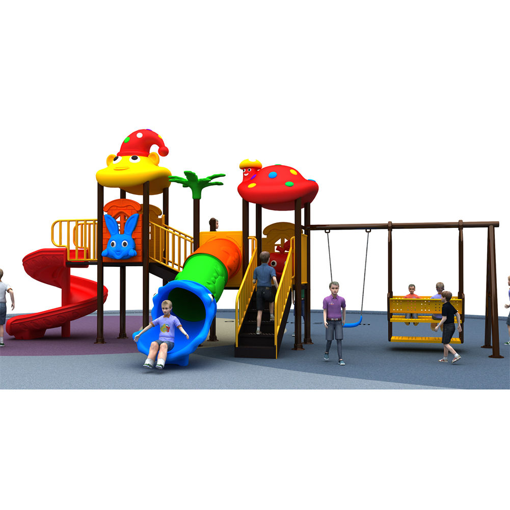 Fabricante de China, juegos ba - Kids Outdoor Jungle Gym With Slide reseña y precio