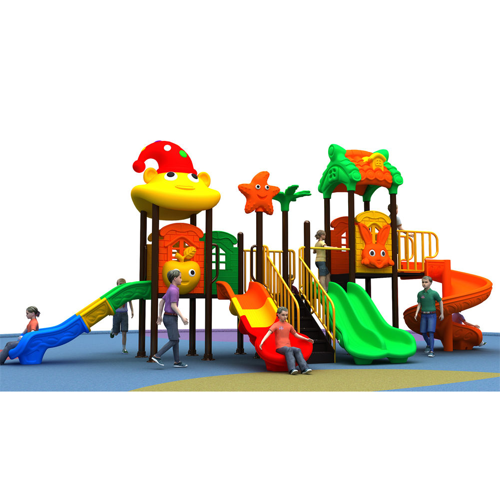 Fabricante de China, juegos ba - Kids Outdoor Jungle Gym With Slide reseña y precio