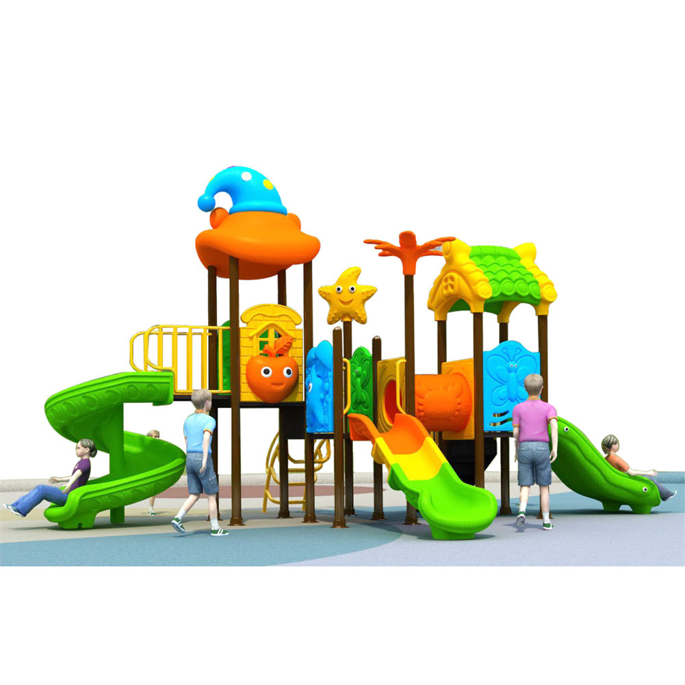 Fabricante de China, juegos ba - Kids Outdoor Jungle Gym With Slide reseña y precio