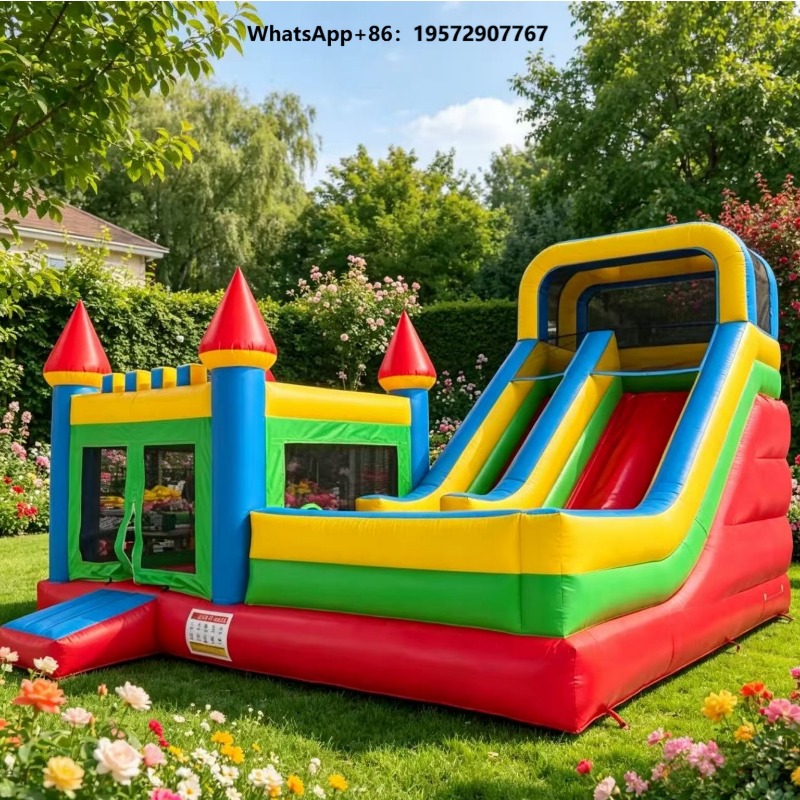 Castillo Inflable Comercial pa - Kids Outdoor House reseña y precio