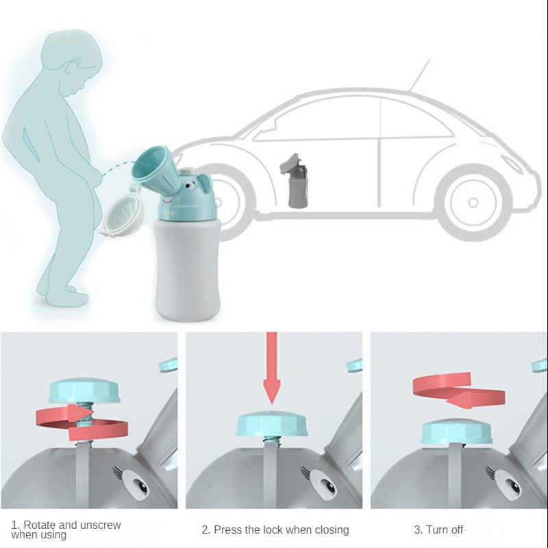 Inodoro Portátil para Bebés, U - Kids Outdoor Urinal reseña y precio