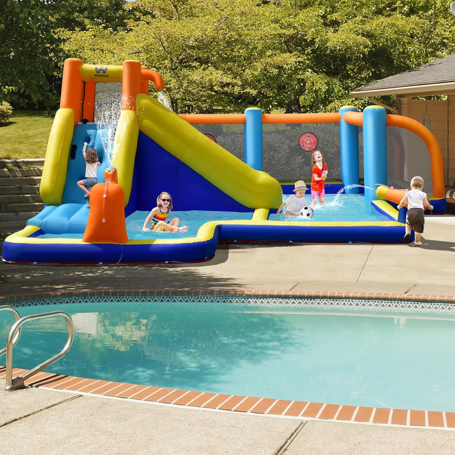 Tobogán Acuático Inflable Giga - Kids Outdoor House reseña y precio