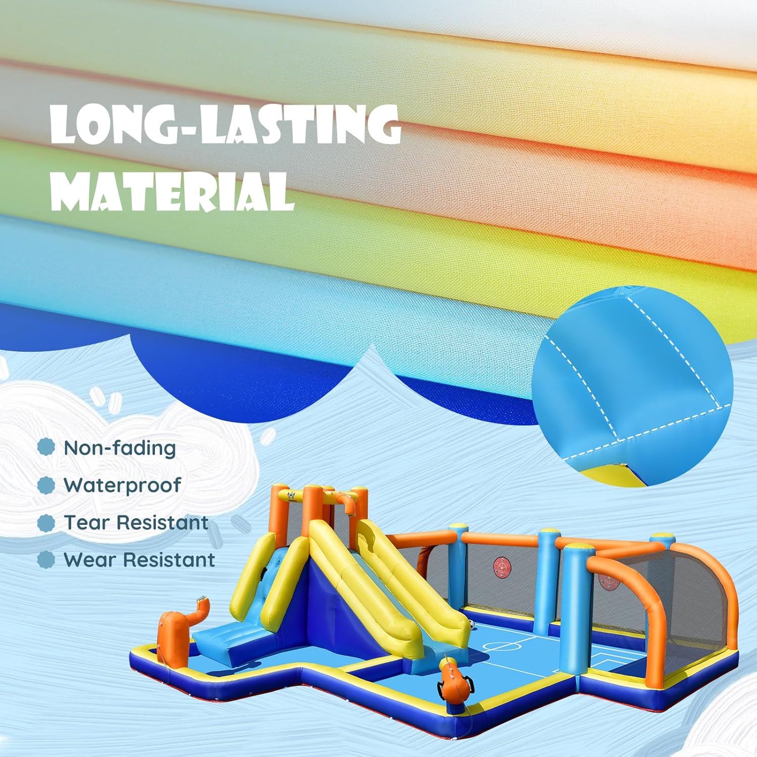 Tobogán Acuático Inflable Giga - Kids Outdoor House reseña y precio