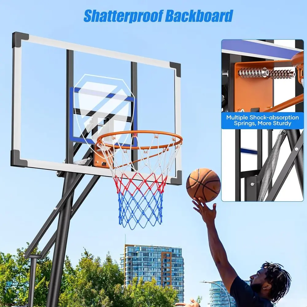 Canasta de Baloncesto Portátil - Basketball Hoop Outdoor reseña y precio