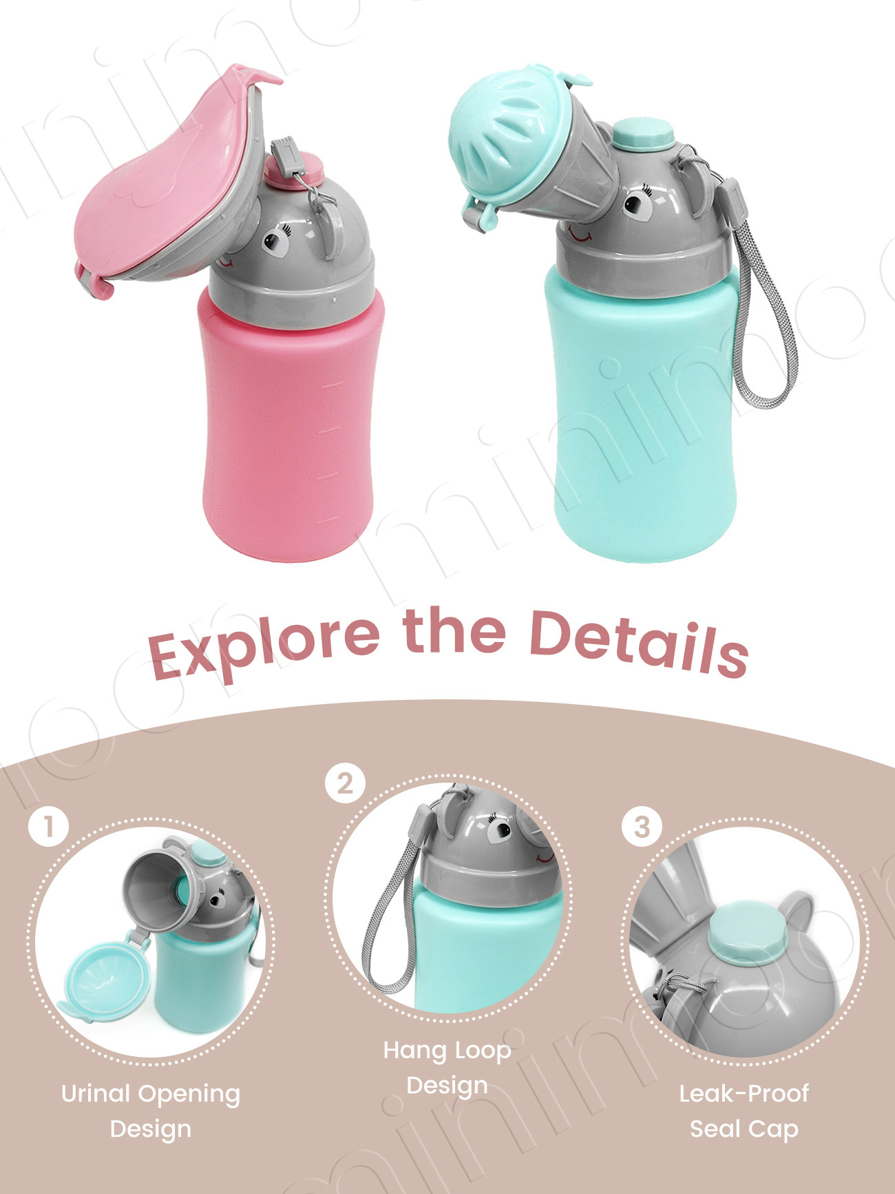Botella de Viaje Portátil para - Kids Outdoor Urinal reseña y precio