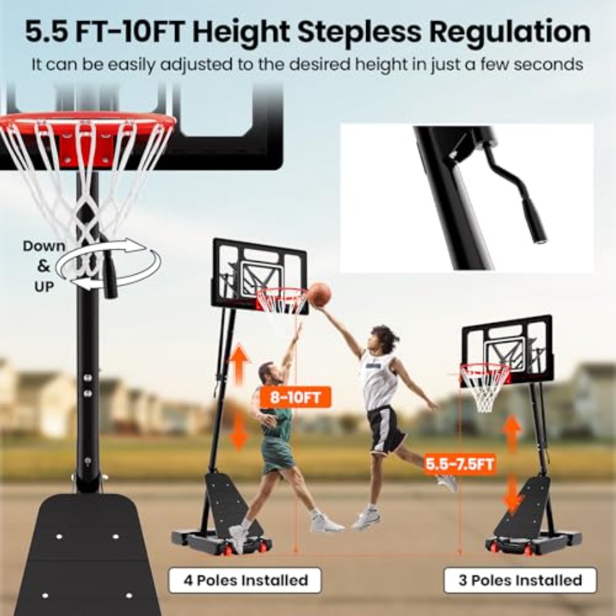 Aro de baloncesto para exterio - Basketball Hoop Outdoor reseña y precio