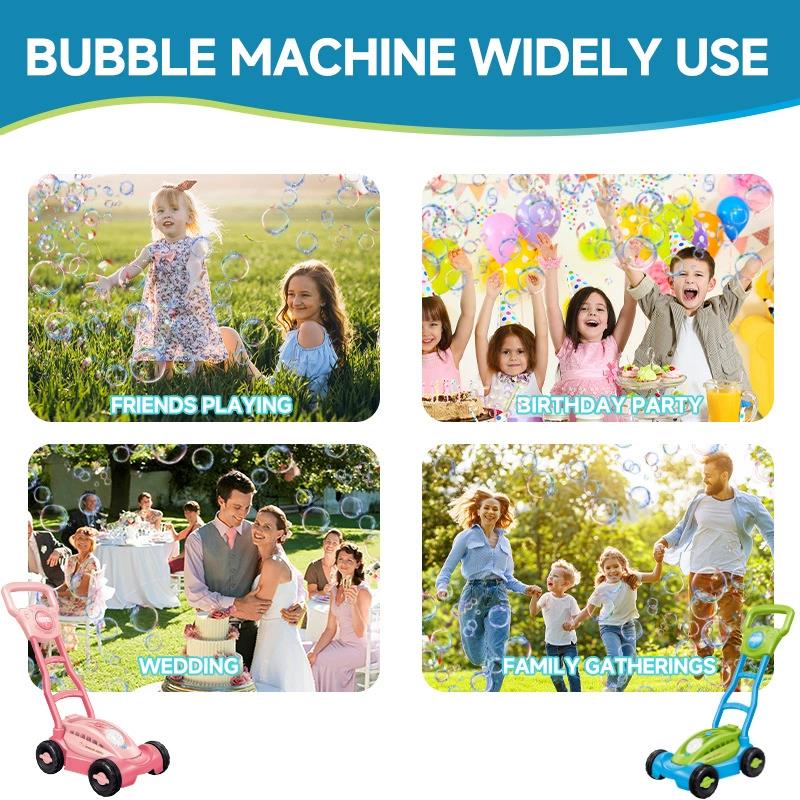 Máquina de burbujas con forma  - Kids Outdoor Lawn Mower reseña y precio