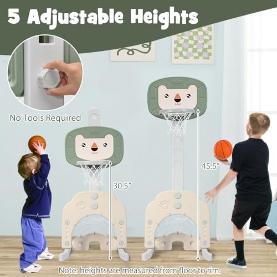 Canasta de baloncesto para niñ - Basketball Hoop Outdoor reseña y precio