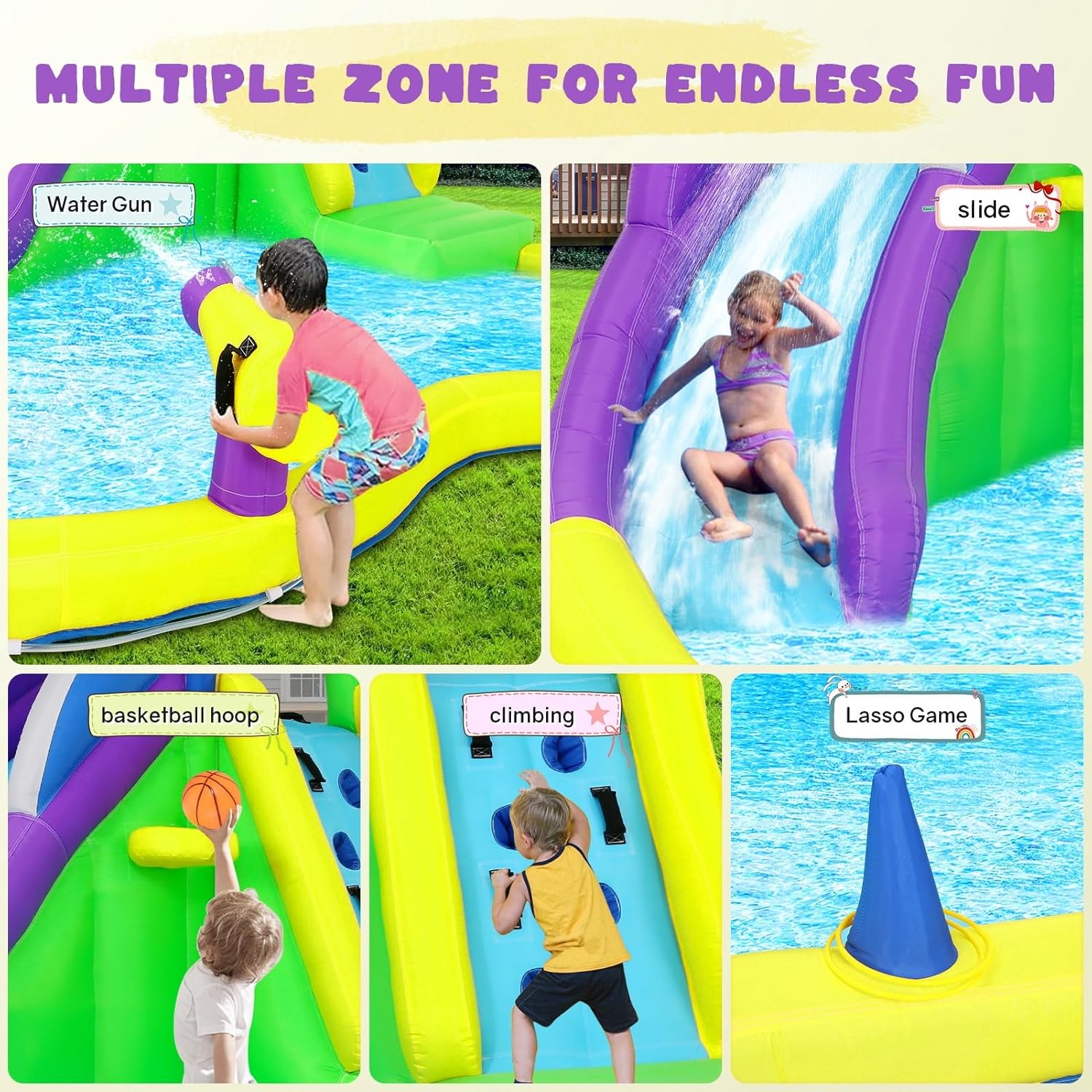 Casa de Brinco Inflable de 13x - Kids Outdoor House reseña y precio