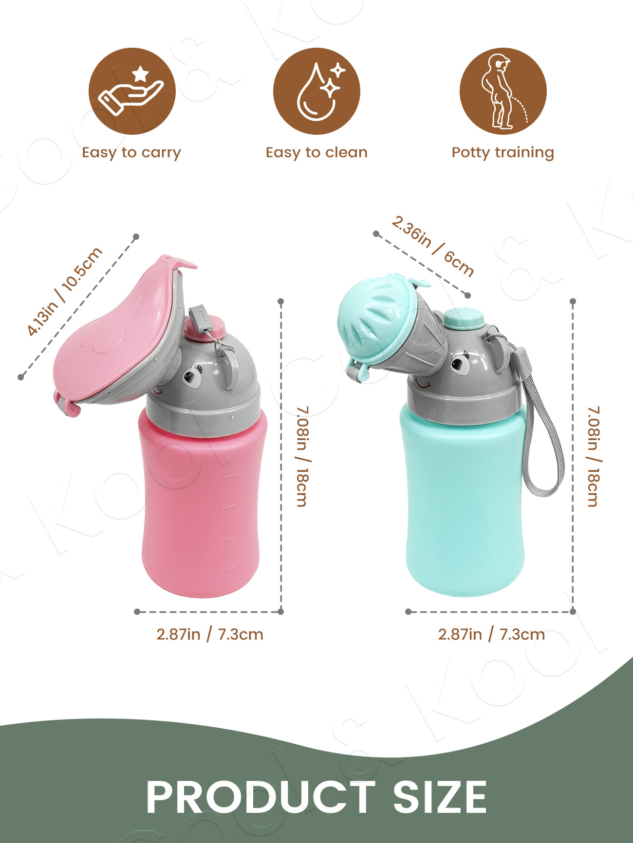 Botella de Viaje Portátil para - Kids Outdoor Urinal reseña y precio