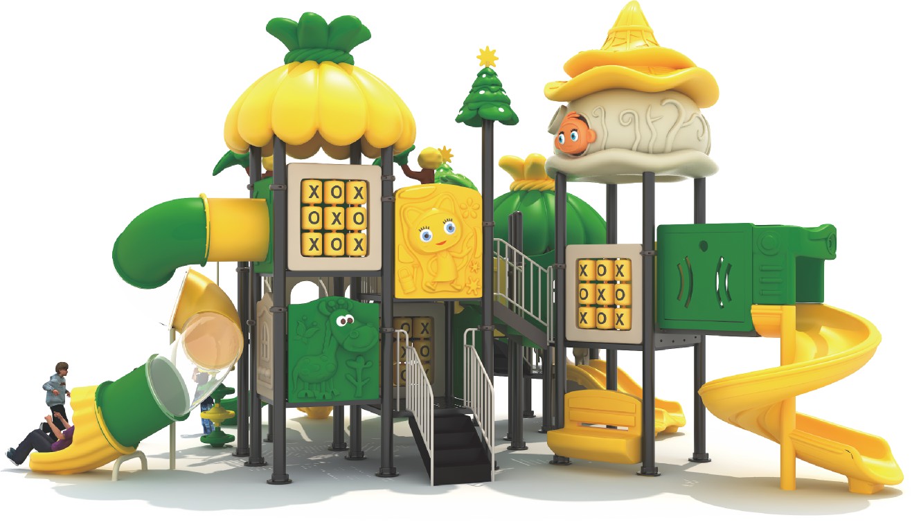 Equipo de parque infantil al a - Kids Outdoor Jungle Gym With Slide reseña y precio