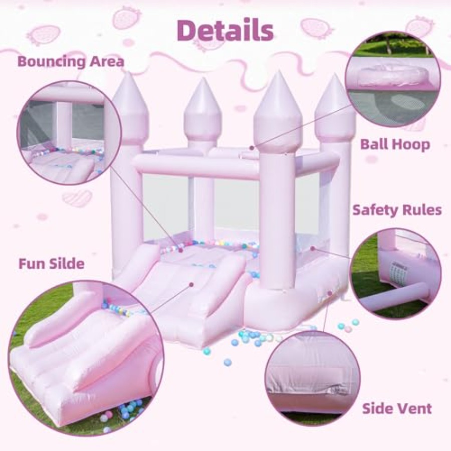 Castillo inflable de PVC para  - Kids Outdoor House reseña y precio