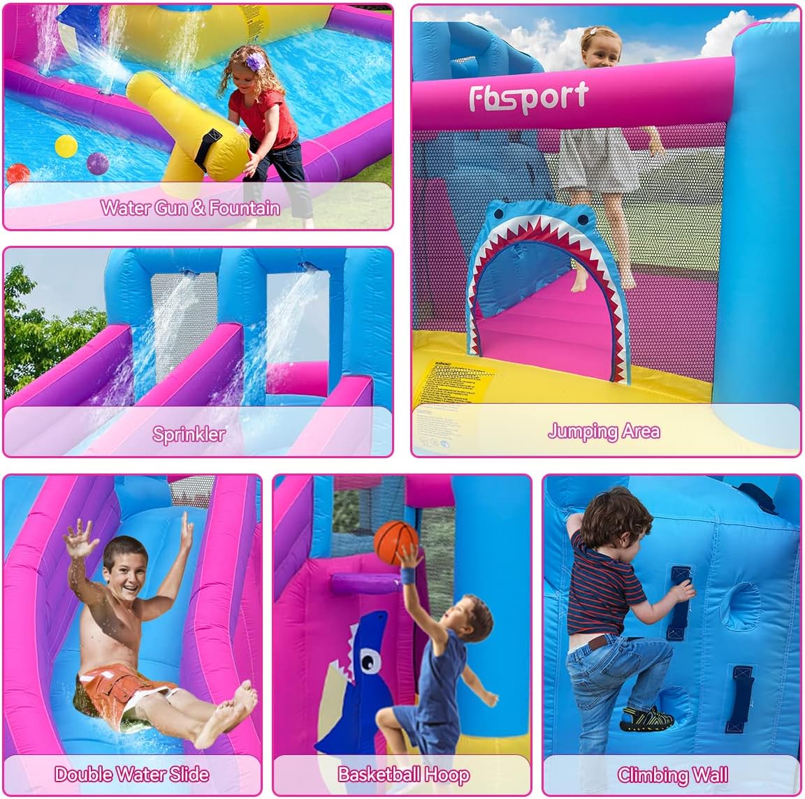 Castillo Inflable con Tobogane - Kids Outdoor House reseña y precio