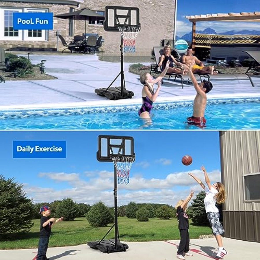 Canasta de baloncesto para niñ - Basketball Hoop Outdoor reseña y precio