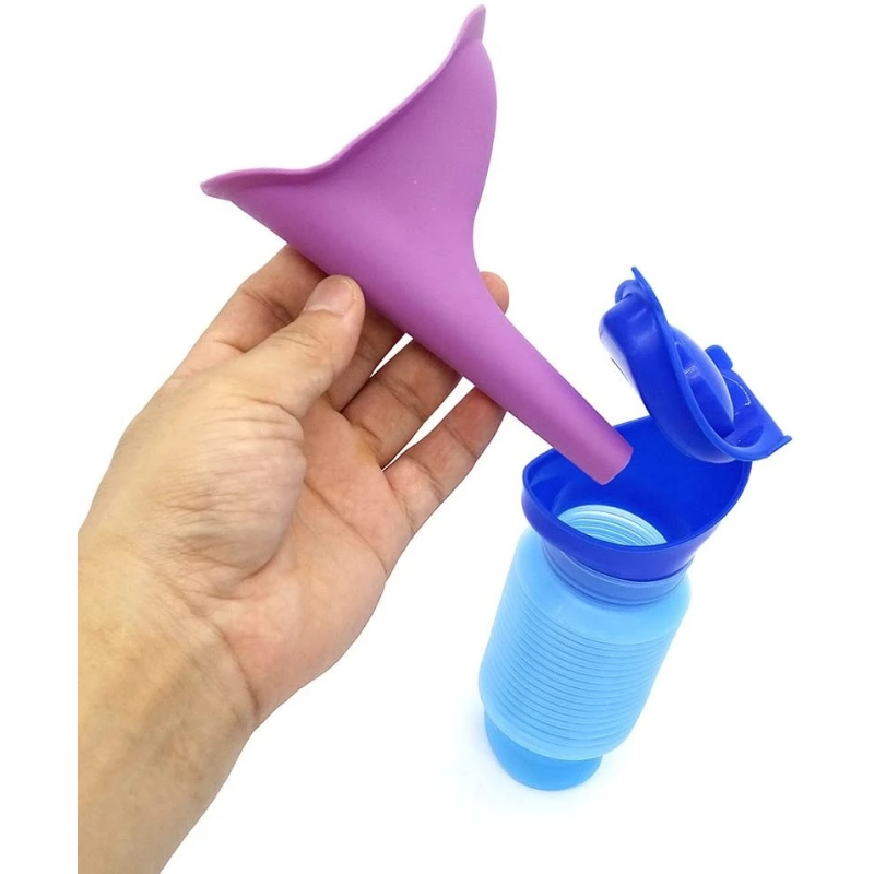Botella de orina de pie portát - Kids Outdoor Urinal reseña y precio